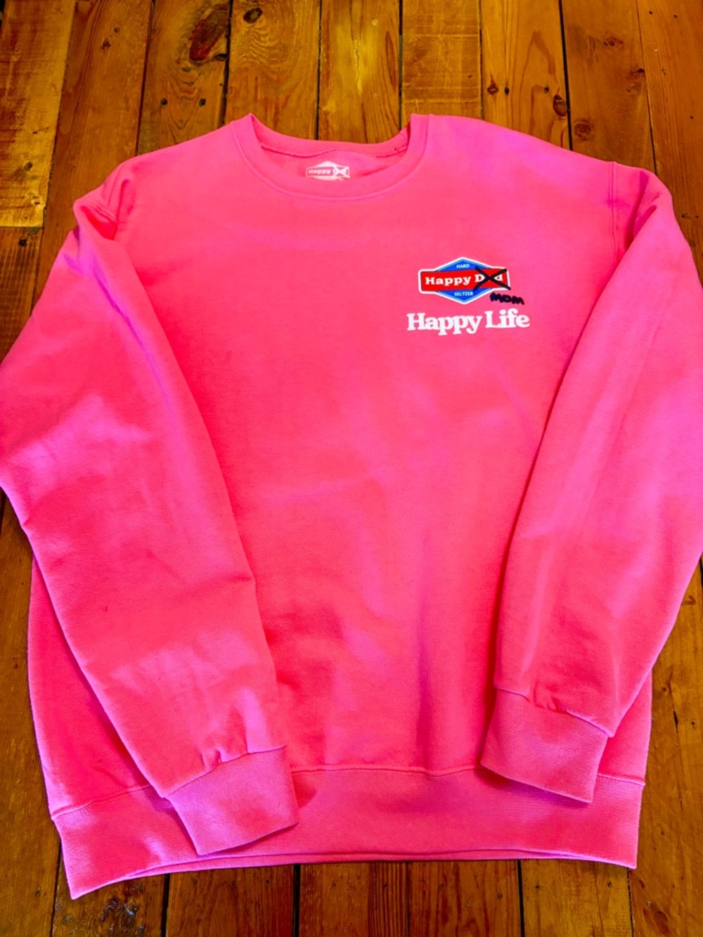 Pink Crewneck Sweatshirt